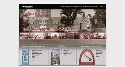 Desktop Screenshot of baptistheritage.org